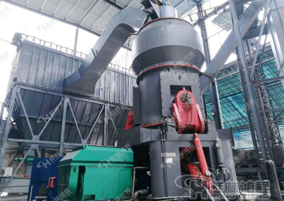 水泥立磨，立磨，立磨機(jī)，客戶現(xiàn)場，桂林鴻程磨粉機(jī)