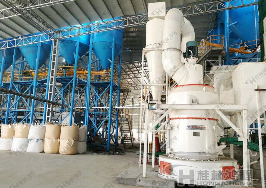 4R3216雷蒙機(jī)80-100目重晶石磨粉設(shè)備，重晶石雷蒙磨粉機(jī)
